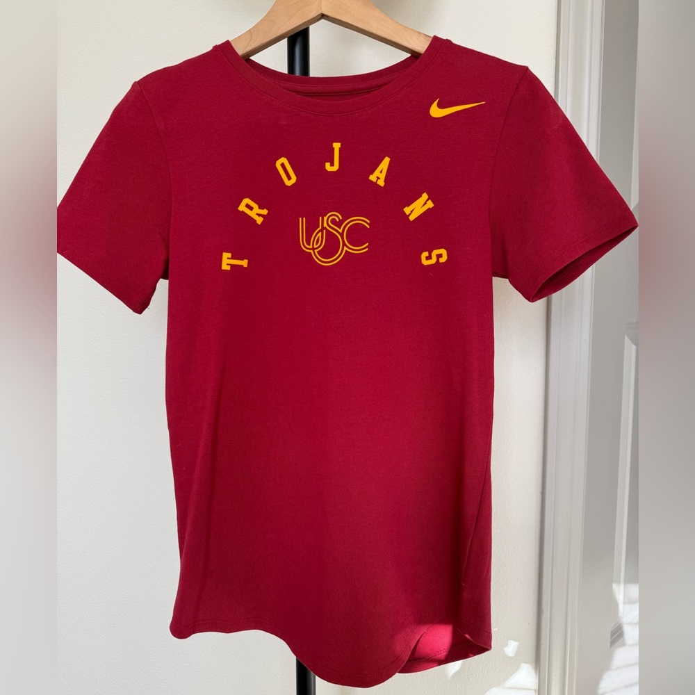 Nike Red & Yellow USC Trojans T-Shirt